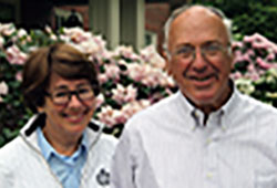 Photo of Dr. Joe ’59 and Jean St. Clair