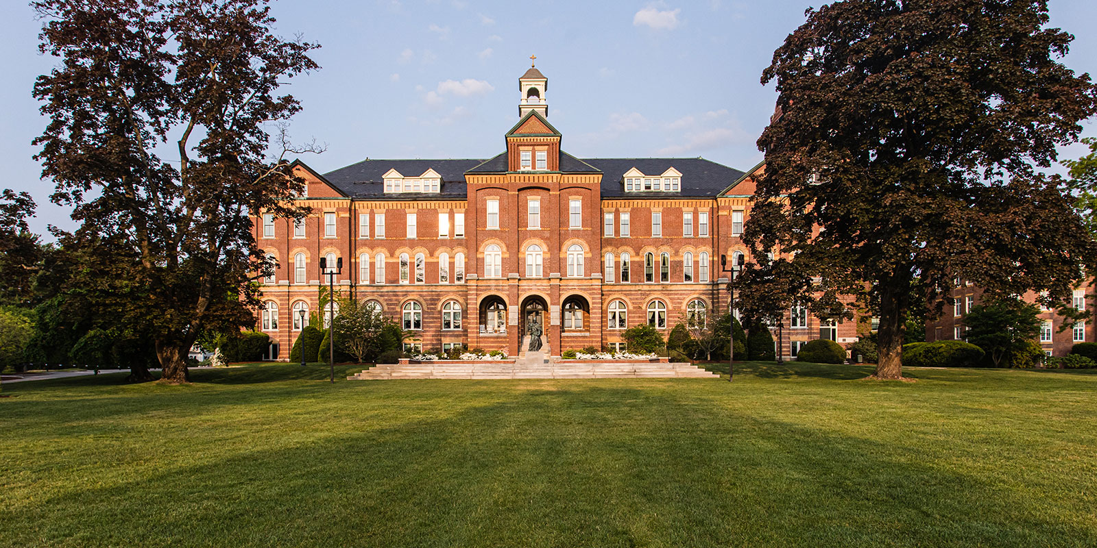 pathway through campus